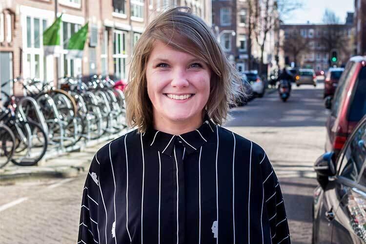 Ramona locatiemanager Amsterdam voor haar locatie