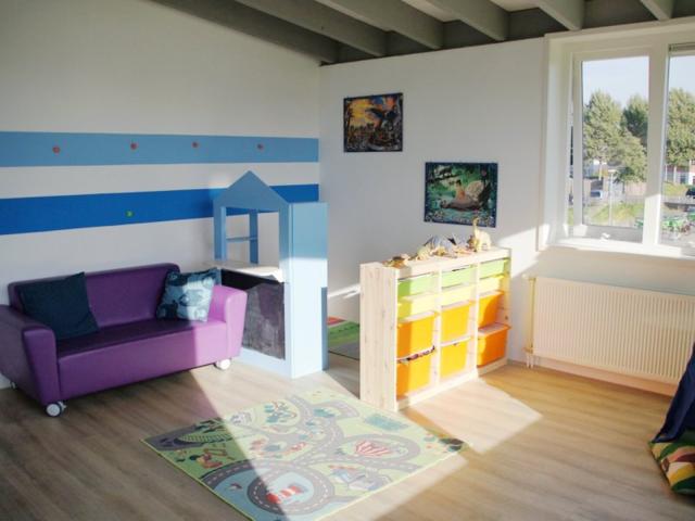 Binnenspeelruimte van BLOS kinderopvang Den Haag Sport BSO Guido de Moorstraat