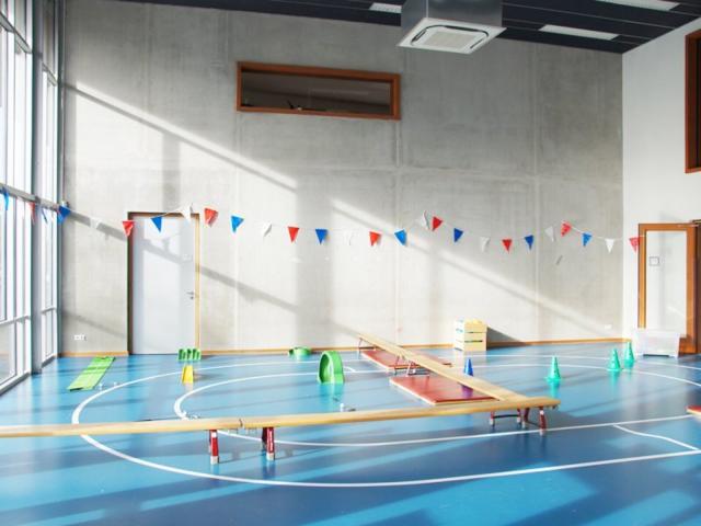 Gymzaal van BLOS kinderopvang Den Haag Sport BSO Laan van Wateringse Veld