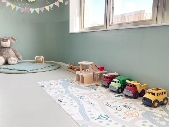 Speelruimte met speelgoed bij BLOS kinderopvang Hillegom kinderdagverblijf Weerlaan IKC Vossepark