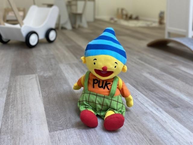 Puk op vloer van BLOS kinderopvang kinderdagverblijf Utrecht Potgieterstraat