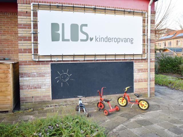 Voorzijde van BLOS kinderopvang Amersfoort kinderdagverblijf Wagnerstraat