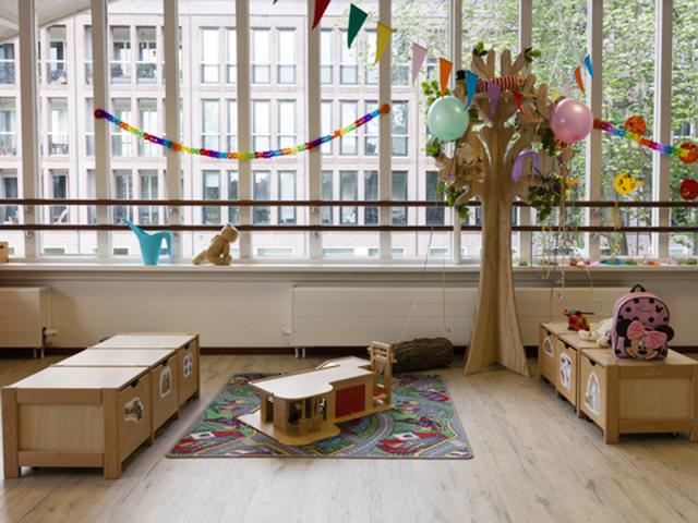 Groepsruimte van BLOS Amsterdam kinderdagverblijf Blankenstraat