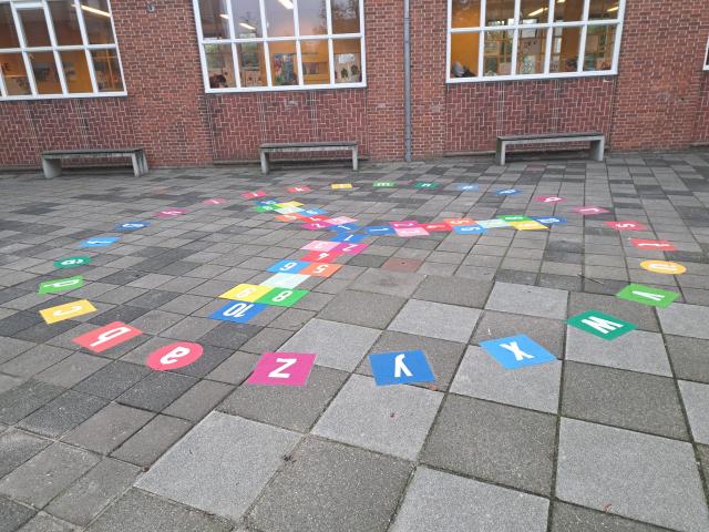 Schoolplein BSO Damlaan 1 Leiden BLOS kinderopvang